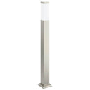 pullertlampe 80 cm rustfrit stål IP44