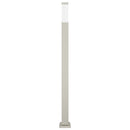 pullertlampe 110 cm rustfrit stål IP44