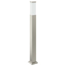 pullertlampe med sensor 80 cm rustfrit stål IP44