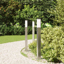 pullertlamper med sensor 3 stk. 80 cm rustfrit stål IP44