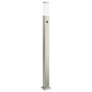pullertlampe med sensor 110 cm rustfrit stål IP44