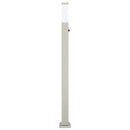 pullertlampe med sensor 110 cm rustfrit stål IP44