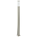 pullertlampe med sensor 110 cm rustfrit stål IP44