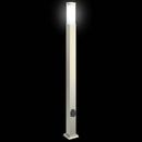 pullertlamper med stikkontakt 3 stk. 110 cm rustfrit stål IP44