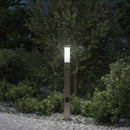 pullertlampe med sensor og stikkontakt 80 cm rustfrit stål IP44