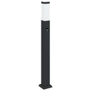 pullertlamper med sensor 3 stk. 80 cm sort IP44