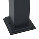 pullertlamper med sensor 3 stk. 80 cm sort IP44
