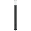 pullertlampe med stikkontakt 110 cm sort IP44