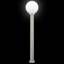 pullertlampe 120 cm rustfrit stål IP44