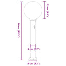pullertlampe med sensor 80 cm rustfrit stål IP44