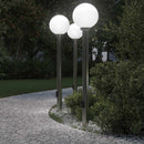 pullertlamper med stikkontakt 3 stk. 120 cm rustfrit stål IP44
