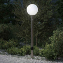 pullertlampe med sensor og stikkontakt 120 cm rustfrit stål IP44