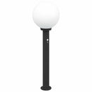 pullertlampe med sensor 80 cm sort IP44