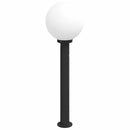 pullertlampe med sensor 80 cm sort IP44