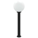 pullertlampe med sensor 80 cm sort IP44