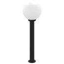 pullertlampe med sensor 80 cm sort IP44