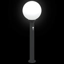 pullertlampe med sensor 80 cm sort IP44