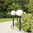 pullertlamper med sensor 3 stk. 80 cm sort IP44