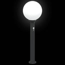pullertlamper med sensor 3 stk. 80 cm sort IP44