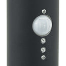 pullertlamper med sensor 3 stk. 80 cm sort IP44