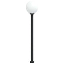 pullertlampe med sensor 120 cm sort IP44