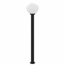 pullertlampe med sensor 120 cm sort IP44