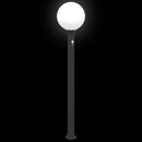 pullertlampe med sensor 120 cm sort IP44