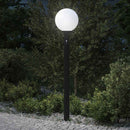 pullertlampe med sensor 120 cm sort IP44