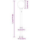 pullertlamper med sensor 3 stk. 120 cm sort IP44