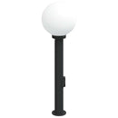 pullertlampe med stikkontakt 80 cm sort IP44