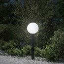 pullertlampe med stikkontakt 80 cm sort IP44