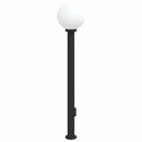 pullertlampe med stikkontakt 120 cm sort IP44