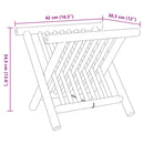 magasinholder 42x30,5x34,5 bambus