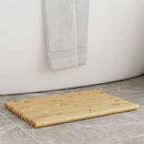 bademåtter 2 stk. 50x35 cm bambus