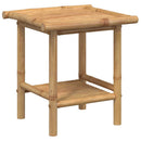 sofabord 45x45x45 cm bambus