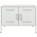 tv-borde 2 stk. 68x39x50,5 cm stål hvid