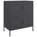 skænk 68x39x79 cm stål sort