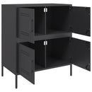skænk 68x39x79 cm stål sort