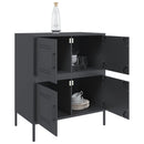 skab 68x39x79 cm stål antracitgrå