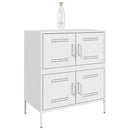 skab 68x39x79 cm stål hvid