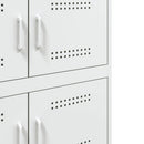 skab 68x39x79 cm stål hvid