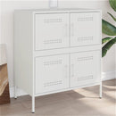 skab 68x39x79 cm stål hvid