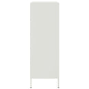højskab 68x39x113 cm stål hvid