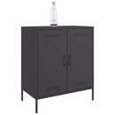 skænk 68x39x79 cm stål sort