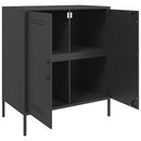 skænk 68x39x79 cm stål sort