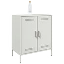 skab 68x39x79 cm stål hvid