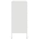 skab 68x39x89 cm stål hvid