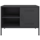 tv-borde 2 stk. 68x39x50,5 cm stål sort
