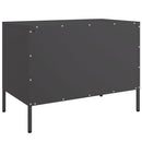 tv-borde 2 stk. 68x39x50,5 cm stål sort