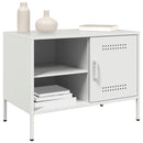 tv-borde 2 stk. 68x39x50,5 cm stål hvid